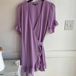 Gianni Bini Lilac wrap dress